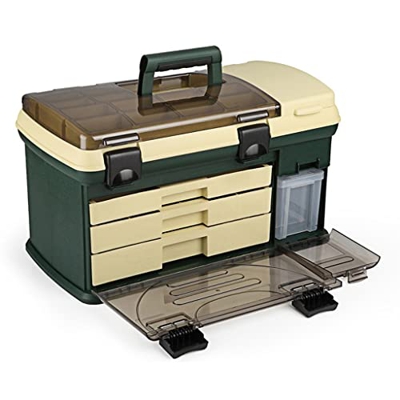 FMOPQ Sea Fishing Tool Box Multifunction Large Capacity Accessories Lures Hook Boxes Storage Durable High Strength Fishing Tackle Case