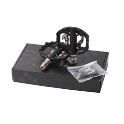 Bicicletas Meter Pedales MTB Caja Automática Aluminio SPD SL Plataforma Plana mezclada Clip de montaña GR 500 Accesorios for Bicicletas para Bicicleta en oferta