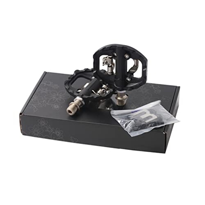 Bicicletas Meter Pedales MTB Caja Automática Aluminio SPD SL Plataforma Plana mezclada Clip de montaña GR 500 Accesorios for Bicicletas para Bicicleta