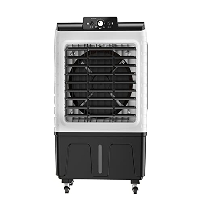 RPLM 360W Ventilador De Refrigeración por Aire Evaporativo,Aire Acondicionado, Ventilador, Humidificador, Purificador De Aire 4 En 1, Iones Negativos,