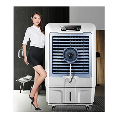 RPLM Enfriador evaporativo por aspersión de Alta Resistencia y Ahorro de energía de 400 W, humidificador de 100L, purificador de Aire de ozono,Tempori