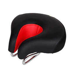 Eayoly Asiento de Bicicleta sin Nariz - Cojín de Asiento Suave para Bicicleta | Asiento de sillín sin Nariz para Bicicletas de Carretera, Accesorios d características