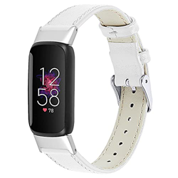 TopTen Correa de reloj compatible con Fitbit Luxe correa, pulsera de cuero ajustable, accesorios de repuesto, Silicona, precio