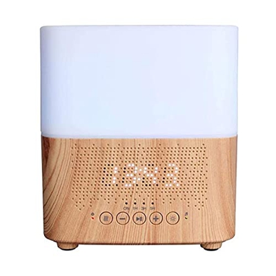 zinhsq Humidificadores de niebla frescos para el dormitorio, vaporizador de aire ultrasónico de 24dB con filtro de agua para bebé [material PP], luz n