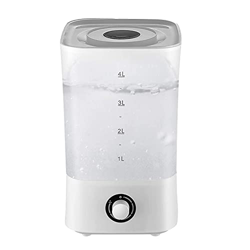 zinhsq Humidificador de Niebla Fresca ultrasónica, Filtro Libre, 1 galón, Tiempo de ejecución de 24 Horas, susurro silencioso, para Dormitorio en el h precio