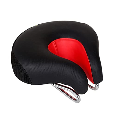 Shenrongtong Sillín de Bicicleta, Cojín de Asiento Suave para Bicicleta, Almohadilla de Asiento de Alta resiliencia para Bicicletas de Carretera de mo