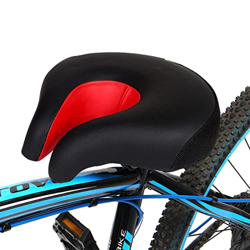 Linsition Sillín de Bicicleta - Cojín de Asiento Suave para Bicicleta - Cojín de Asiento de Bicicleta de montaña, Asiento de Bicicleta Suave y Transpi características