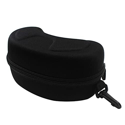 FMOPQ Snow Ski Goggles Case Outdoor Skiing Motorcycle Sports Sunglasses Storage Box Carrying Zipper Hard Shell Holder