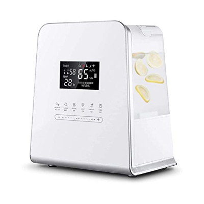 zinhsq Humidificador ultrasónico 5.5L Vaporizador Cálido y Fresco Niebla para un Dormitorio de habitación Grande con Humedad remota, Personalizada, Pa