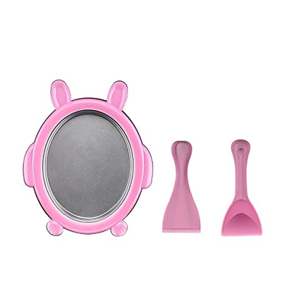 Máquina para hacer rollos de helado con placa fría, helado hecho en casa, molde para hacer helados, molde para yogur congelado, tazón para congelador 