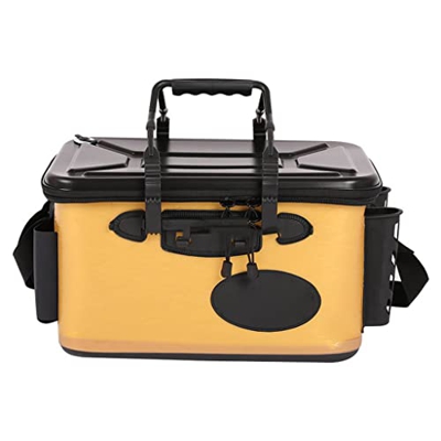 FMOPQ Multi-functiol Portable Fishing Box Thicken Live Fishing Box Tank Bucket Camping Outdoor Fishing Bag Tackle with Handle