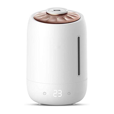 zinhsq Humidificadores para dormitorio, humidificadores de niebla frescos para bebés [BPA FREE], 5L Humidificador ultrasónico tranquilo, ahorro de esp