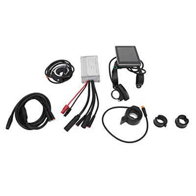 BuyWeek Kit de Controlador Modificado de batería de Litio para Bicicleta, Controlador de Motor de Bicicleta eléctrica DC 36V/48V a Prueba de Agua con 