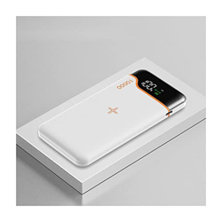 Power Bank Wireless Power Bank 20000mAh 22.5W Carga Superrápida Teléfono portátil Cargador externo Batería auxiliar Blanco 10000mAh características