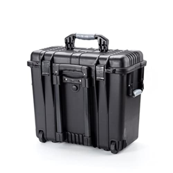 FMOPQ 19.5 Inch Safety Protection Case Pull Rod Suitcase Impact Resistance Equipment Instrument Plastic Tool Box W/Sponge en oferta