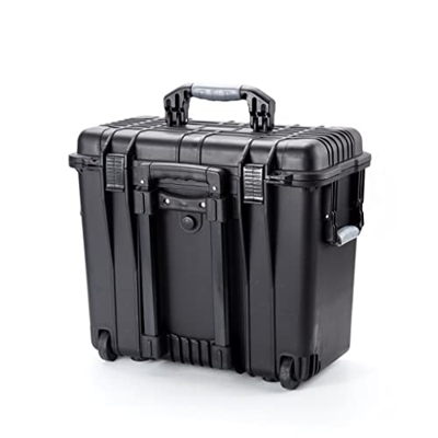 FMOPQ 19.5 Inch Safety Protection Case Pull Rod Suitcase Impact Resistance Equipment Instrument Plastic Tool Box W/Sponge
