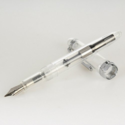 Guotobe Jinhao 992 - Bolígrafo de punta fina con espiral transparente y colorido para oficina, color rojo arcoíris (transparente, talla única) en oferta