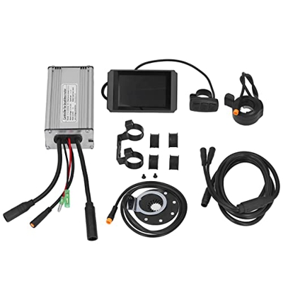Kit de Actualización de Bicicleta Eléctrica Controlador Impermeable 22a Y Kit de Pantalla LCD8H para Motorreductor de 500W