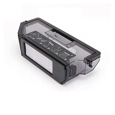 Regulation Contenedor de contenedor de Polvo Compatible con Ecovacs X1 Turbo/Omni Piso Barrido Robot Aspirador Caja de Polvo Sweeper Limpieza Herramie