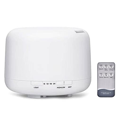 Haibinsuo Humidificador LED ultrasónico de Aire, difusor de Niebla, difusor de Aceite Esencial, Multiusos Enchufe de EE. UU.