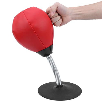 Kadimendium Juguete de Alivio de Bola de Perforación de Pelota de Boxeo No Tóxico para Entrenamiento Físico