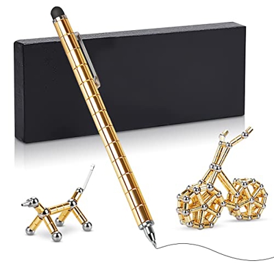 Bolígrafo - Bolígrafos magnéticos divertido y antiestrés - El bolígrafo magnético personalizado puede ser un regalo creativo para hombres o mujeres o 