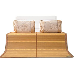Colchón De Verano, Sábana De Fibra De Bambú Cubierta De Cama De Verano Cojín De Cama De Enfriamiento De Colchoneta De Dormir Plegable para El Dormitor en oferta
