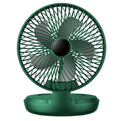 LISAinmAY Ventilador De Escritorio USB, Ventilador De Mesa Oscilante Portátil Recargable, Circulador De Aire Personal, Plegable, Silencioso, Eléctrico precio