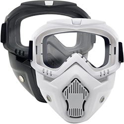 Toyer Paquete de 2 máscaras tácticas de Gafas Desmontables compatibles con Nerf Rival, Apollo, Zeus, Khaos, Atlas, Artemis Blasters Rival Mask en oferta