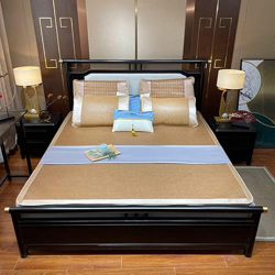 Bonilaan Estera de Dormir de Verano, Colchoneta para Bamboo Colchón,Estera de Dormir Verano Enfriamiento, Uso Doble Cara, para El Dormitorio del Hogar características