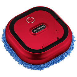 Momolaa Robot trapeador silencioso Inteligente para el, máquina trapeadora húmeda y Perezosa Limpiador De Tapas (Red, One Size) características