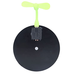Teamsky Mini Ventilador de Coche con energía Solar, Ventilador de Coche pequeño de 5 W, Extractor de Aire Solar USB, Ventilador de Coche con energía S en oferta