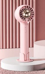 Ventilador De Mano Silencioso Turbofán Pequeño Ventilador Usb Recargable Mini Bolsillo Pequeño Ventilador Portátil Escritorio Sin Hojas Versión Mejora características