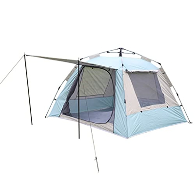 FZ FUTURE Tienda de Campaña Ligera para Festivales, Gran Tienda de Campaña Familiar con Porche, Carpas 100% Impermeables para Acampar 3-4 Personas, Eq