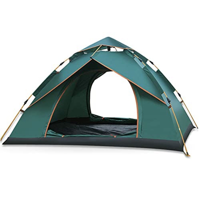 FZ FUTURE Tienda de Campaña para 2-3 Personas para Acampar En El Jardín, Tienda Emergente Impermeable, Carpa para Mochileros Impermeable y Liviana, Co