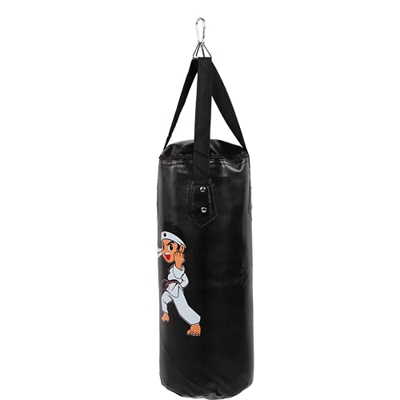 Uxsiya Kid Sanda Training Hollow Equipment, bolsa de arena de boxeo para niños, bolsa de arena duradera, práctica para practicar boxeo para niños (neg
