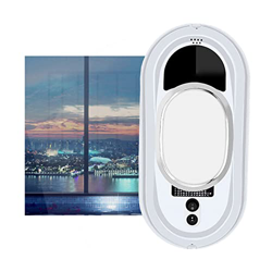 Niczu Limpiador de Ventanas Robótico con Control Remoto, Robot de Limpieza de Ventanas Eléctrico Inteligente, Fuerza de Adsorción Fuerte de 5600 Pa, A en oferta