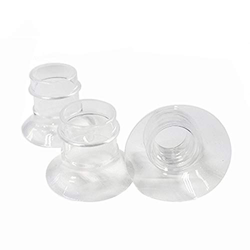 Manyao - Juego de 3 bridas para extraer leche para reducir el canal de pezón de 24 mm a 21 mm/19 mm/17 mm características