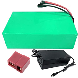 HJGHY Batería Ebike 36V 48AH Paquete de baterías de Litio Bicicleta Eléctrica Batería Litio con Cargador + BMS, para E-Bike 250W 350W 500W 800W Motor, características