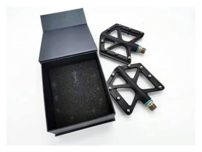 AIRAXE MTB Pedal de Bicicleta Nylon Rode 9/16 Pedal de Bicicleta de montaña Alta Resistencia a la Superficie del Pedal de Bicicleta for el Camino for 