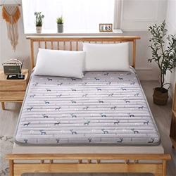 Colchón japonés del futón del colchón del Piso, Alfombrilla de Tatami para Dormir, Almohadilla de colchón de Tatami de futón Transpirable, colchón,Elk características