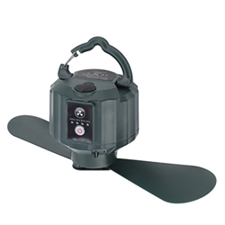 Ventilador de techo para exteriores con control remoto de luz, ventilador portátil para acampar, ventilador para tienda de campaña, ventilador recarga en oferta