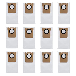 acrosser 12 Piezas Bolsas de VacíO para Mijia STYTJ05ZHM Kit de Bolsa de Polvo ColeccióN de Polvo Aspiradora Robot de Barrido Repuestos precio