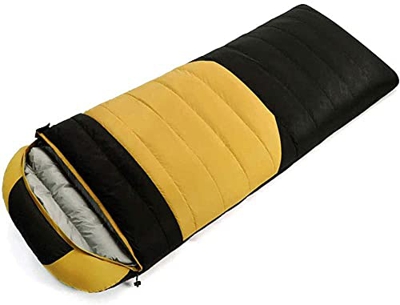 DSJ Saco de dormir de plumón, 5F-32F (-15 ℃-0 ℃) saco de dormir de plumón de ganso hidrófobo – Ultraligero mochilero camping saco de dormir con saco d