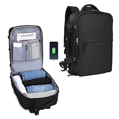 mochila de viaje para mujer, hombre mochila de transporte, mochila de senderismo, mochila impermeable para deporte al aire libre, mochila informal par