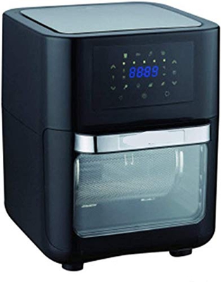 Desconocido 2020 El último Horno de la freidora de Aire, freidora de 12 litros con Pantalla Digital, 6 Modos Inteligentes, Incluyen Accesorios GINOLEI