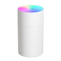 Yolispa Humidificador USB Humidificador de coche Colorido Noche Luz Humidificador de aire para Oficina Hogar Uso en oferta