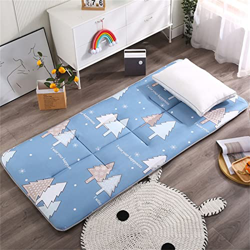 Colchón de Cama de Tatami japonés, Alfombrilla Plegable Antideslizante, tapete de Tatami Enrollable, colchón portátil de Viaje para Siesta,Snow fir,1. en oferta