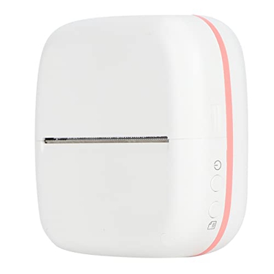 Zerodis Mini Impresora 200DPI Portátil TypeC Dispositivo de Impresión Térmica con Batería de 800mAh Impresora Fotográfica para Teléfonos Inteligentes 
