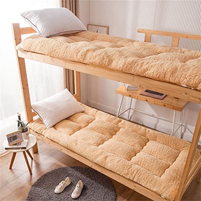 Colchón de futón de Piso japonés, Colchón portátil para Acampar, colchón para Dormir para niños, colchones de futón enrollados Plegables, 8 cm de Gros